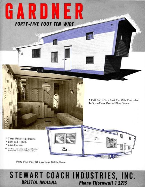 See 14 vintage advertisements for 2 story mobile homes. Learn about the homes through the webs most comprehensive collection of 2 story mobile home ads. Two Story Mobile Homes, Nicole Curtis, Mobile Home Makeovers, Retro Caravan, Mobile Home Living, Vintage Rv, Travel Trailer Remodel, Vintage Campers Trailers, Vintage Caravans