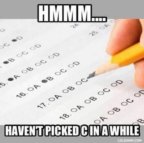 24 Finals Memes To Give Your Tired Brain A Well-Deserved Break Funny Test Answers, Act Prep, Funny Test, Pharmacy Technician, Standardized Testing, Final Exams, School Psychology, Choice Questions, Multiple Choice