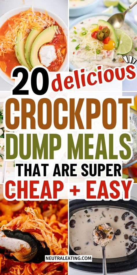 Best Crockpot Dump Meals:
comfort food when you have a cold
comfort food after surgery
dinner recipe quick healthy Crockpot Dump Meals, Fall Slow Cooker Recipes, Crockpot Dump Recipes, Dump Recipes, Slow Cooker Dinner Recipes, Simple Dinners, Keto Crockpot Recipes, Cheap Easy Meals, Dump Meals