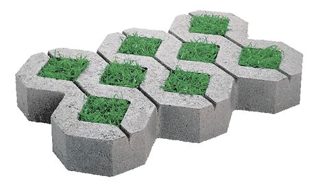 Turfstone™ - Concrete Patio Pavers (Driveway - use pea gravel instead of grass) New England Patio, Sidewalk Pavers, Backyard Pavers, Outdoor Patio Pavers, Grass Block, Diy Patio Pavers, Paving Block, Permeable Pavers, Pavers Backyard