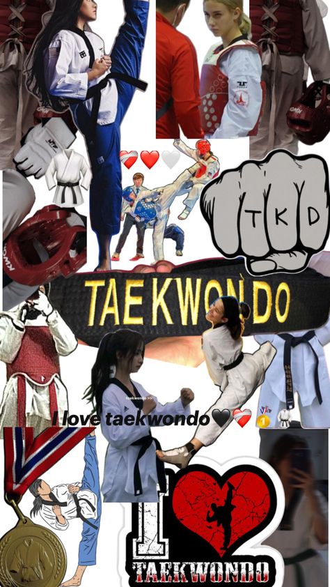 Taekwondo Aesthetic, Tkd Taekwondo, Taekwondo Girl, Cute Tshirt Designs, Taekwondo Training, Miyamoto Musashi, Cute Backgrounds For Phones, Sports Aesthetic, Martial Arts Workout