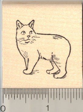 Manx Cat Rubber Stamp -- Details can be found by clicking on the image. Manx Cat, Vampire Halloween Costume, Cat Stamp, Cat Halloween Costume, Pet Vet, Striped Cat, Wood Burning Patterns, Heart Pillow, Manx