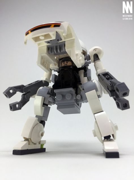 Mechatro WeGo | Took a break from building reFrames and did … | Flickr Lego Mech Suit, Mechatro Wego, Lego Words, Lego Stormtrooper, Lego Transformers, Lego Army, Lego Inspiration, Power Armour, Brick Art