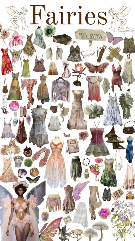 #fairy #fairycore #fairies #fairyaesthetic #fashion #fashioninspo #clothes #oufitinspo Fairy Outfit Aesthetic, Fairy Aesthetic Clothes, Fairy Aesthetic Outfit, Fairy Costume Aesthetic, Garden Fairy Costume, Fairy Core Outfits, Fairy Core Aesthetic, Enchanted Forest Party, Garden Party Outfit