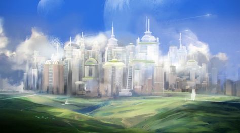 Civilization Beyond Earth, City Scapes, Promised Land, Earth Art, On Earth, Science Fiction, Cityscape, Planets, Art