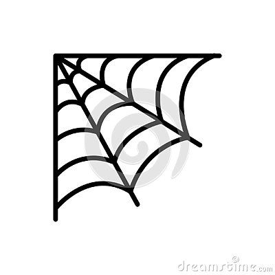 corner-cobweb-icon-corner-spiderweb-icon-black-illustration-isolated-white-background-graphic-web-design Corner Web Drawing, Corner Spider Web Drawing, Spiderweb Drawing Simple, Spiderweb Icon, Spiderweb Drawings, Cobweb Drawing, Spider Web Corner, Corner Drawing, Icon Corner