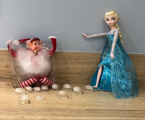 Elf Ideas, The North Pole, North Pole, On The Shelf, Elf On The Shelf, Elf, Frozen, Parenting, Disney Princess