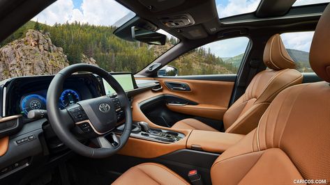 Toyota Crown Signia | 2025MY | Interior, Seats Modern Car Interior, Crown Estate, Luxury Sedans, Toyota Suv, Porsche Carrera Gt, Lexus Lx570, Toyota Crown, Car Interior Design, New Interior Design