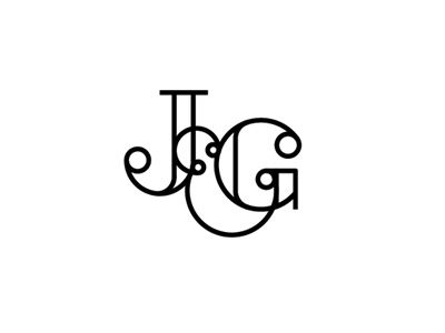 J & G J G Logo, Gj Logo, Cool Alphabet Letters, Ampersand Logo, Peace Sign Tattoos, G Monogram, Wedding Logo Monogram, Monogram Tattoo, Nail Salon Design