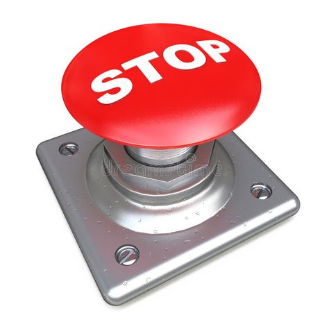 Red STOP button Isolated High resolution. 3D image. In the design of the informa #Sponsored , #Sponsored, #paid, #button, #Red, #High, #Isolated Risk Illustration, Modern Graphic Art, 3d Image, Red High, Red Button, Image Design, My Images, Stock Illustration, Graphic Art