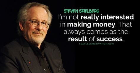 6 Big Steven Spielberg Quotes - Create The Life You Want  ||  He says that each day he wakes up hungry and can’t wait to get to work. That’s the beauty of doing work you love. You’re never tired or have to drag yourself to the office. Steven Spielberg is a great example of following your passion and doing work you love. https://www.fearlessmotivation.com/2018/07/18/steven-spielberg-quotes/ Steven Spielberg Quotes, Writer Motivation, Philosophy Theories, Steven Wright, Goof Troop, Thor Odinson, Doctor Doom, Wax Museum, Film Making