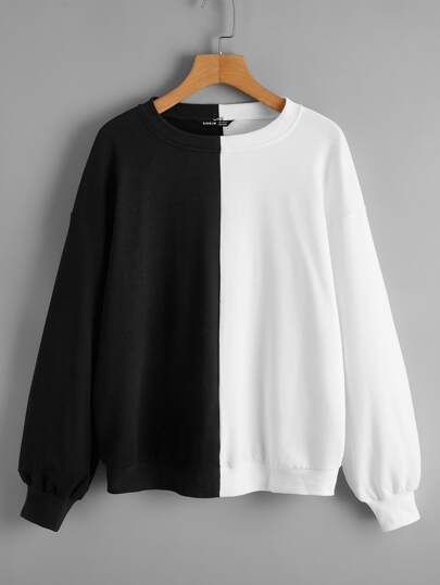 Sequined Sweatshirt, Dropped Shoulder Sweatshirt, Color Block Sweatshirt, Tunic Sweatshirt, Long Sleeve Tunic, Women Pullover, Long Sleeve Pullover, Pullover Sweatshirt, Drop Shoulder