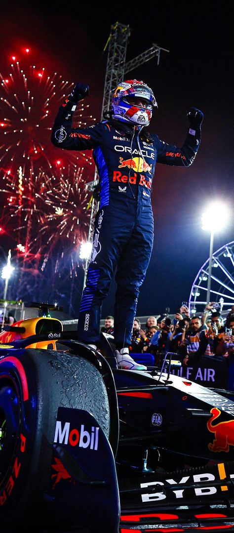 Max Verstappen Celebrating, Max Verstappen Win, Max Verstappen 4 Time World Champion, F1 Celebration, F1 Win, F1 2024, Halloween Photography, Golden Boy, F1 Racing