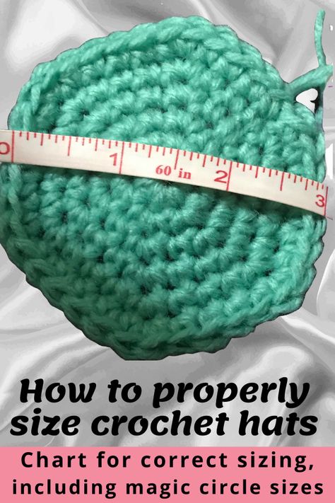 Crochet Hat Crown Size Chart, Hat Circumference Chart, Hat Measurements Crochet, Crochet Hat Circumference Chart, Crochet Adult Hat Size Chart, How To Measure Head For Crochet Hat, Crochet Hat Sizing Chart, Male Crochet Hat, Crochet Hat Size Chart Beanie Pattern