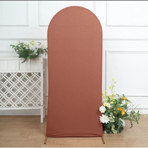 5ft terracota backdrop stand, great for behind a welcome sign or cake table or to use as photo backdrop; part of our terracotta color collection To rent, contact for pricing and availability Easter Photo Backdrop, Chiara Backdrop, Fabric Backdrops, Mall Stores, Easy Backdrops, Easter Photos, Minneapolis Wedding, Color Complement, Fabric Backdrop