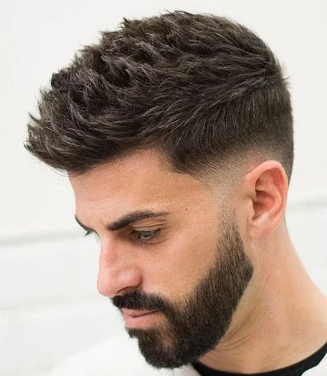 Crew Cut Blowout - Best Crew Cut Haircuts For Men and Cool Men's Hairstyles #menshaircuts #menshairstyles #fade Low Fade Mens Haircut, Trending Hairstyles For Men, Crew Cut Haircut, Heart Shaped Face Hairstyles, Mid Fade Haircut, Men Fade Haircut Short, Short Hair With Beard, Low Fade Haircut, Crop Haircut