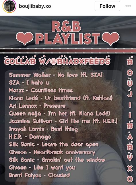 Songs to add to playlist Songs To Post Your Mom To, Song To Add To Your Playlist, Best R&b Songs, Sweet 16 Playlist Songs, Music To Add To Your Playlist, Good Songs To Add To Your Playlist, Songs To Add To Your Playlist, Good R&b Songs, Shower Playlist