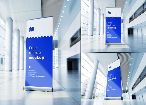 3 Free Retractable Roll-up Banner Stand PSD Mockups Retractable Banner Design, Green Website, Rollup Design, Standing Banner Design, Rollup Banner Design, Advertisement Layout, Conference Banners, Tradeshow Banner, Indoor Photoshoot