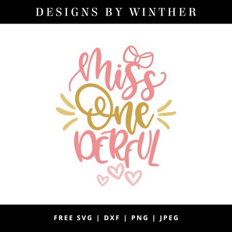 Free miss onederful svg file Little Miss Onederful, Miss Onederful, Facebook Birthday, Cricut Baby, Free Tv Shows, Birthday Tshirts, Speech Therapy Activities, Cricut Tutorials