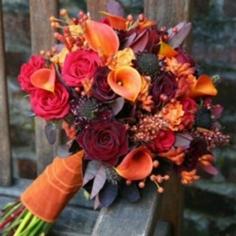 24 Stunning Fall Wedding Bouquets ... Wedding Bouquets October, Fall Wedding Bouquets October, Fall Wedding Bridal Bouquets, Wedding Bouquets Fall, Diy Fall Wedding Bouquets, Flower Aisle, Country Wedding Bouquets, Peach Bouquet, Flowers Hydrangea