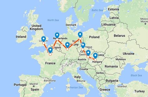 Planning a Multi-Destination Trip Europe Trip Planning, Europe Itinerary, Sea Map, Friends Trip, 29 Days, Itinerary Planner, Solo Trip, Plan Book, Europe Vacation