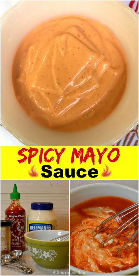 Spicy Sushi Mayo, Spicy Mayo Recipe Sushi, Spicy Sushi Sauce, Spicy Mayo Sauce, Café Kitchen, Resep Sushi, Sushi Sauce, Breakfast Drinks, Sushi Ingredients