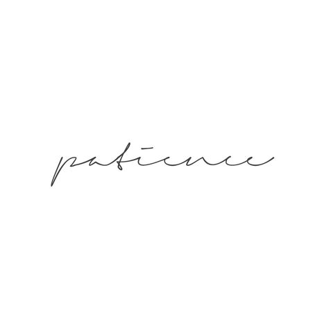 Patience                                                       …                                                                                                                                                                                 More Underboob Tattoos Words, Patience Tattoo, Wörter Tattoos, Cursive Tattoos, Inspiration Tattoos, Text Tattoo, Dainty Tattoos, Little Tattoos, Simplistic Tattoos