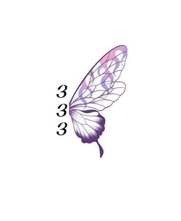 333 Tattoo With Butterfly, Butterfly 333 Tattoo, 7 Butterflies Tattoo, 333 Tattoo Stencil, 333 Butterfly Tattoo, 333 Tattoo Design, 333 Angel Number Tattoo, 333 Tattoo Fonts, 333 Tattoo Ideas