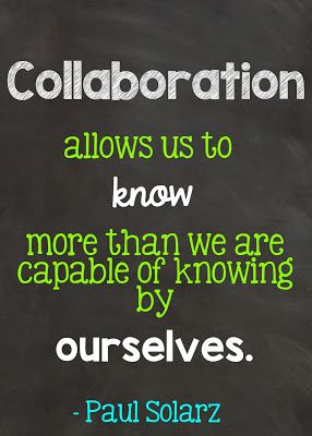 Learn Like a Pirate ~ Peer Collaboration  It's amazing how much our students can do WITHOUT our help! Collaboration Quotes, Teach Like A Pirate, Accomplish Goals, Student Collaboration, Professional Learning Communities, Co Teaching, Future Job, Positive Learning, Instructional Coaching