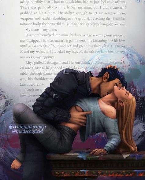 🎨: madschofield Mads Schofield, Feyre And Rhysand, Chapter 55, A Court Of Wings And Ruin, Sarah J Maas Books, A Court Of Mist And Fury, Throne Of Glass, Sarah J Maas, Fan Book