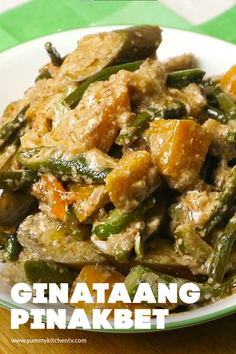 Pinakbet Recipe Filipino Food, Pakbet Recipe, Philippino Recipes, Ginataang Gulay, Pinakbet Recipe, Pinoy Kakanin, Native Filipino, Pagkaing Pinoy, Traditional Asian Dish