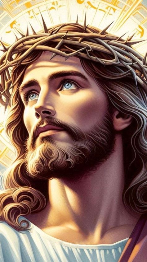 Jesus Christ Pictures, Picture Of Jesus Christ, Jesus Smiling, Jesus Christ Face, Jesus Christ Portrait, Jesus Art Drawing, Sf Wallpaper, Christ Tattoo, Jesus Our Savior