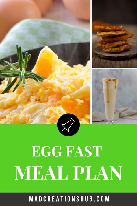 A simple 3 day Egg Fast Meal Plan that everyone can follow. Break any stall with this very low carb keto diet plan. Eggfast Recipes, Simple Keto Diet, Egg Fast Diet, Best Egg Recipes, The Egg Diet, Keto Egg Fast, The Boiled Egg Diet, Aussie Food, Egg Fast