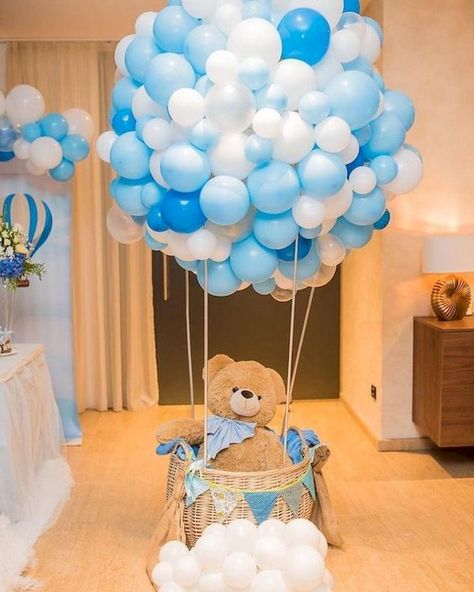 Ballon Diy, Cake Photoshoot, Bear Baby Shower Theme, Idee Babyshower, Birthday Inspiration, Trendy Baby Shower Ideas, Baby Shower Inspiration, Boy Baby Shower Themes