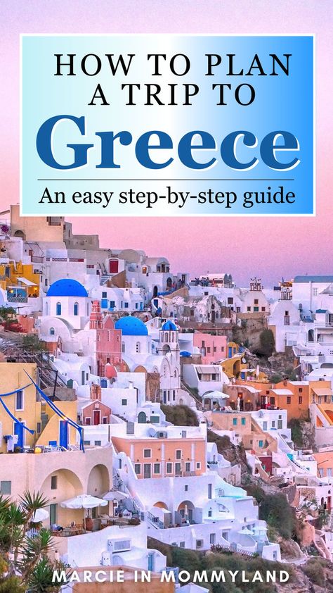 Dreaming of a vacation in Greece but not sure where to start? Our beginner's guide breaks down the planning process into easy steps, from booking your flights and accommodations to selecting the islands and sites that match your travel style. Gain valuable insights on navigating the Greek islands, enjoying the vibrant nightlife, and exploring ancient sites without the crowds. #Greece #Travel Vacation In Greece, Greek Islands Vacation, Greece Destinations, Trip To Greece, Greek Vacation, Greece Itinerary, Best Greek Islands, Greek Travel, Greece Beach