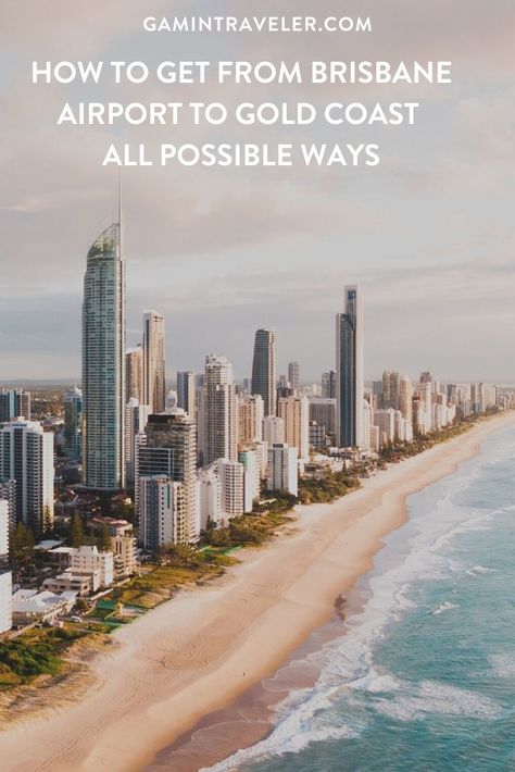 Gold Coast Restaurants, Brisbane Airport, Gold Coast Australia, Surfers Paradise, Travel Time, City Center, Best Restaurants, Australia Travel, Travel Aesthetic