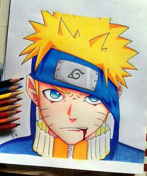 Naruto Painting, Naruto Sketch Drawing, Naruto Sketch, Naruto Drawings, Naruto Uzumaki Art, Anime Canvas Art, Naruto Fan Art, Anime Canvas, Anime Drawings Tutorials