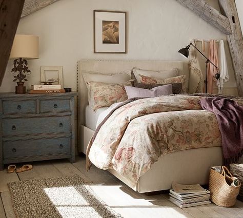 Molucca Dresser Birch Lane Bedroom, Pottery Barn Bedroom Master, Pottery Barn Bedroom, Comforter Ideas, Pottery Barn Bedrooms, Barn Bedroom, Grown Up Bedroom, Pottery Barn Style, Accent Chests