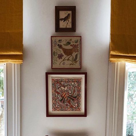 Lonika Chande on Instagram: "Making the most of the sliver of wall between two windows. Little spot for my 🦜 picture collection" Wall Between Two Windows, Lonika Chande, August 19, Picture Collection, Reno, My Pictures, Wall, On Instagram, Instagram