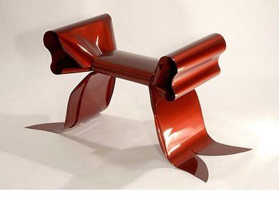 #Maria #Pergay created this chair a large #red #bow , the perfect item for a conversation piece and a person whom loves bows Bow Furniture, Tafsir Al Quran, Al Fatihah, Gothic Furniture, Ribbon Sculpture, Wink Wink, Iconic Furniture, Funky Furniture, Apartment Furniture