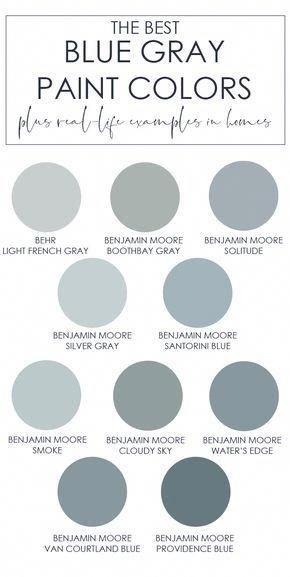 Home exterior Neutral Blue Paint, Farmhouse Blue Paint, Gray Paint Colors, Blue Gray Paint Colors, Life On Virginia Street, Blue Gray Paint, Real Homes, Gray Paint, Blue Paint Colors