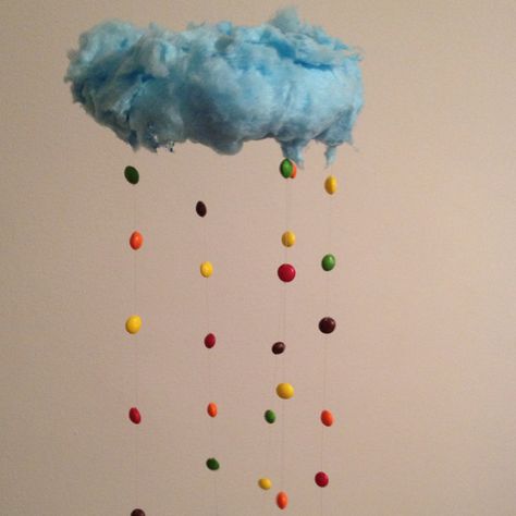 Raining skittles from a cotton candy cloud Candy Clouds, Candy Rain, Cloud Lollipop, Cotton Candy Dum Dums, Candyland Gumdrop Mountain, Cotton Candy Clouds, Candy Floss, Candy Store, Fun Kids Food