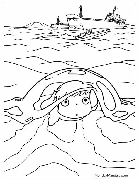 22 Studio Ghibli Coloring Pages (Free PDF Printables) | Coloring pages, Detailed coloring pages, Chibi coloring pages .#Colouring_Pages_Studio_Ghibli #Coloring_Page_Studio_Ghibli #Gibli_Studio_Coloring_Pages #Anime_Coloring_Pages_Free_Printable Studio Ghibli Coloring Pages Howl, Anime Coloring Pages Free Printable, Ghibli Colouring Pages, Ghibli Coloring Pages Free Printable, Howls Moving Castle Coloring Pages, Cool Coloring Pages Free Printable, Printable Drawings To Paint, Printable Drawings To Color, Cute Coloring Pages Easy