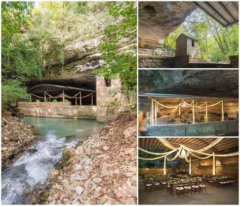 Lost River Cave a beautiful & unique outdoor wedding venue in Bowling Green, KY. Perfect destination wedding for adventurous couples who love the outdoors. Ky Wedding Venues, Lost River Cave Wedding, Unique Wedding Venues Tennessee, Caves In Kentucky, Wedding Venues In Kentucky, Hall Chandelier, Lost River Cave Kentucky, Cave Wedding, Wedding Venues Outdoor