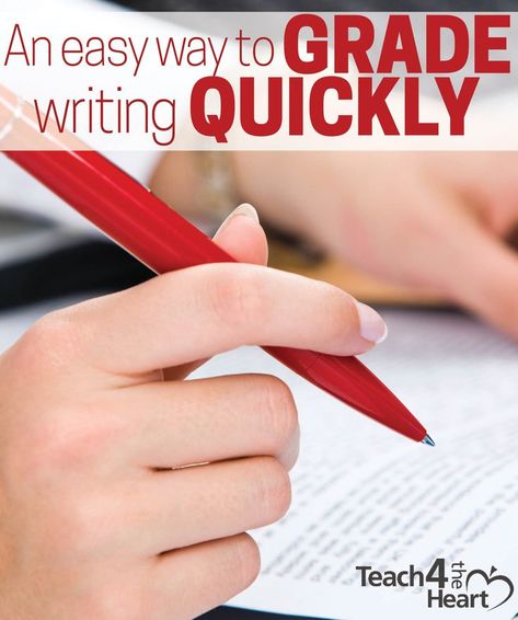 An Easy Way to Grade Writing Quickly | Teach 4 the Heart Comparative Essay, Classroom Assessment, Grading Papers, 5th Grade Writing, 4th Grade Writing, 8th Grade Ela, Ela Teacher, 6th Grade Ela, First Year Teachers