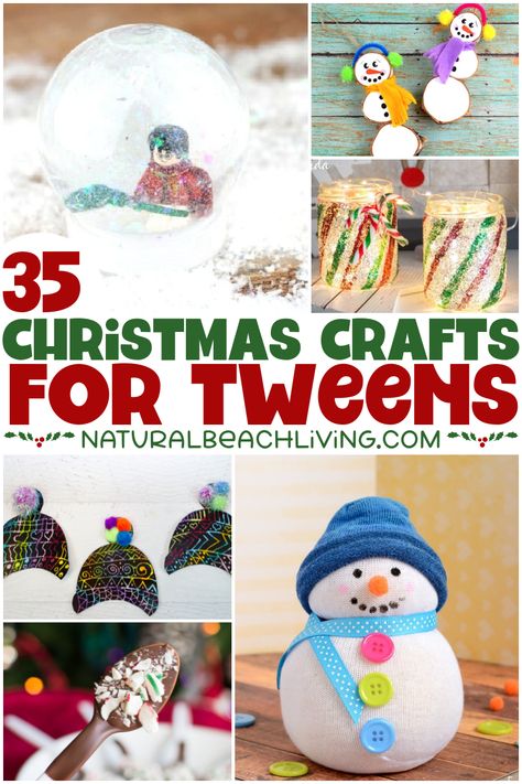 Christmas Crafts For Upper Elementary Students, Diy Sleepover Crafts, Ornament Crafts For Teens, Christmas Crafts For 8 Yr Girl, Christmas Craft For Kids Age 10, Christmas Craft For 3rd Grade For Kids, Christmas Crafts 10 Years Old, Winter School Crafts, Christmas Craft Older Kids