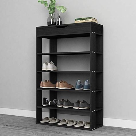 Black Shoe Rack, Shoe Storage Bench Entryway, Wooden Shoe Storage, Wood Shoe Storage, Wood Shoe Rack, Stackable Shoe Rack, Shoe Rack Closet, Shoe Rack With Shelf, Wooden Shoe Racks