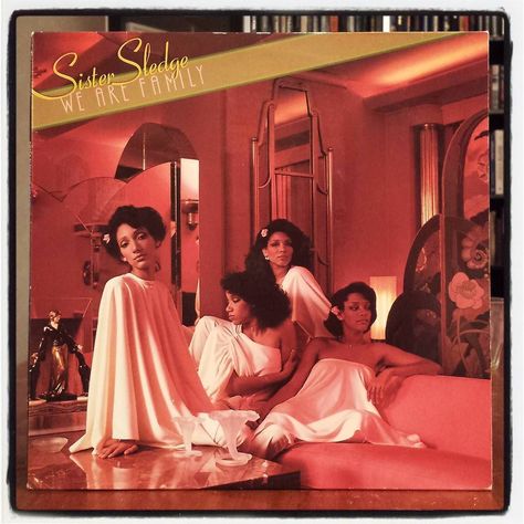 Sister Sledge - We Are Family 1979 / Cotillion / USA  #vinylcover #vinylcollection #vinyl #vinylfreak #vinylskiva #vinylporn #vinylrecord #lp #record_collection #record #records #music #vintage #oldies #oldschool #tunes #turntable #chill #cover #coverart #art #illustration #vinyljunkie #sistersledge #wearefamily #70s #funk #soul #disco #wax by vinyldawg Disco Vinyl, Lynn Collins, Sister Sledge, Rick James, Disco Funk, Vinyl Covers, Austin Powers, Baby George, Disco Music