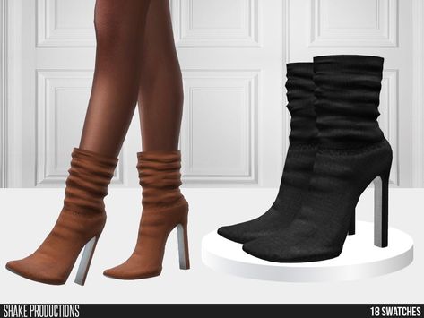 The Sims Resource - 824 - Boots Sims 4 Cc Women Boots, Sims 4 Cc Male High Heels, Sims 4 Cc High Heels Boots, Sims 4 Heel Boots, Sims 4 Cc Winter Shoes, Sims 4 Cc Heels Boots, Sims 4 Cc The Sims Resource Shoes, Sims 4 Louboutin, Sims 4 Cc Woman Shoes