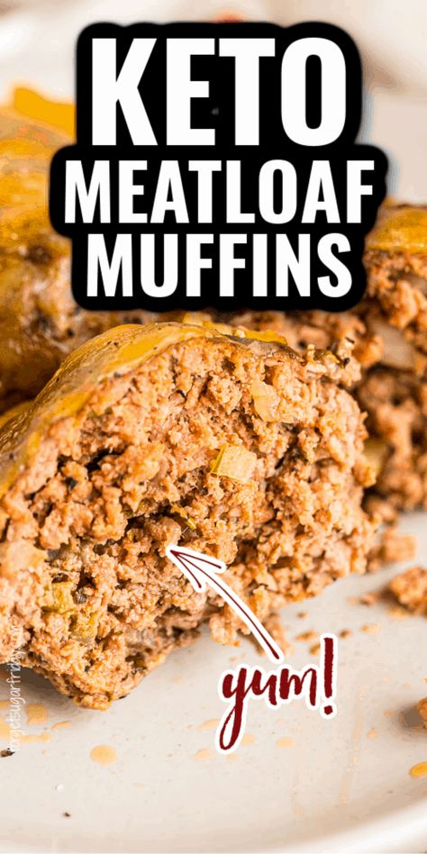 Keto Meatloaf Muffins, Meatloaf Muffins Recipe, Keto Meatloaf, Keto Dinner Recipe, Mini Quiche Recipes, Low Carb Meatloaf, Diet Desserts Recipes, Easy Keto Dinner, Meatloaf Muffins